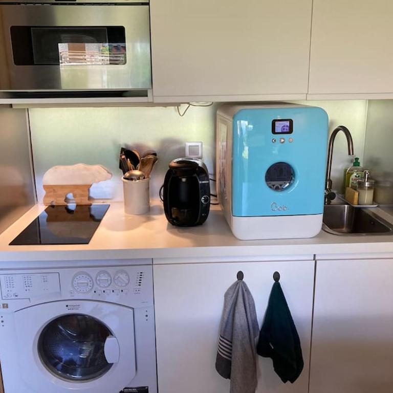 La marmotte: Vue Mont Blanc, terrasse, parking - Appartement 2 Chambres avec Vue sur la Montagne - 9