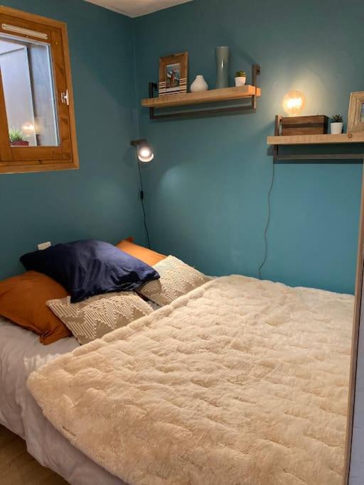 La marmotte: Vue Mont Blanc, terrasse, parking - Appartement 2 Chambres avec Vue sur la Montagne - 27