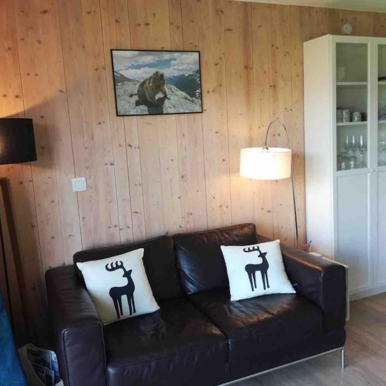 La marmotte: Vue Mont Blanc, terrasse, parking - Appartement 2 Chambres avec Vue sur la Montagne - 28