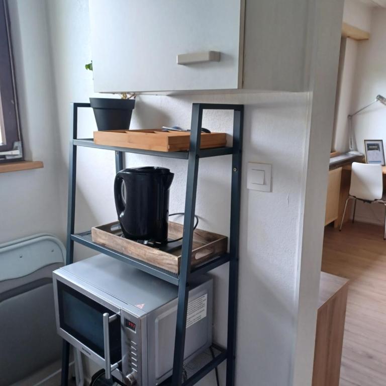 Studio RDC calme avec parking fermé près autoroute et tram C - One-Bedroom Apartment - 13