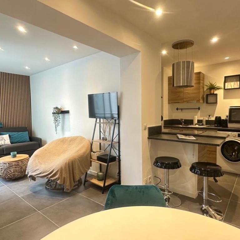appartement Carré d’or 2 pas de la croisette - Apartamento de 1 dormitorio - 11