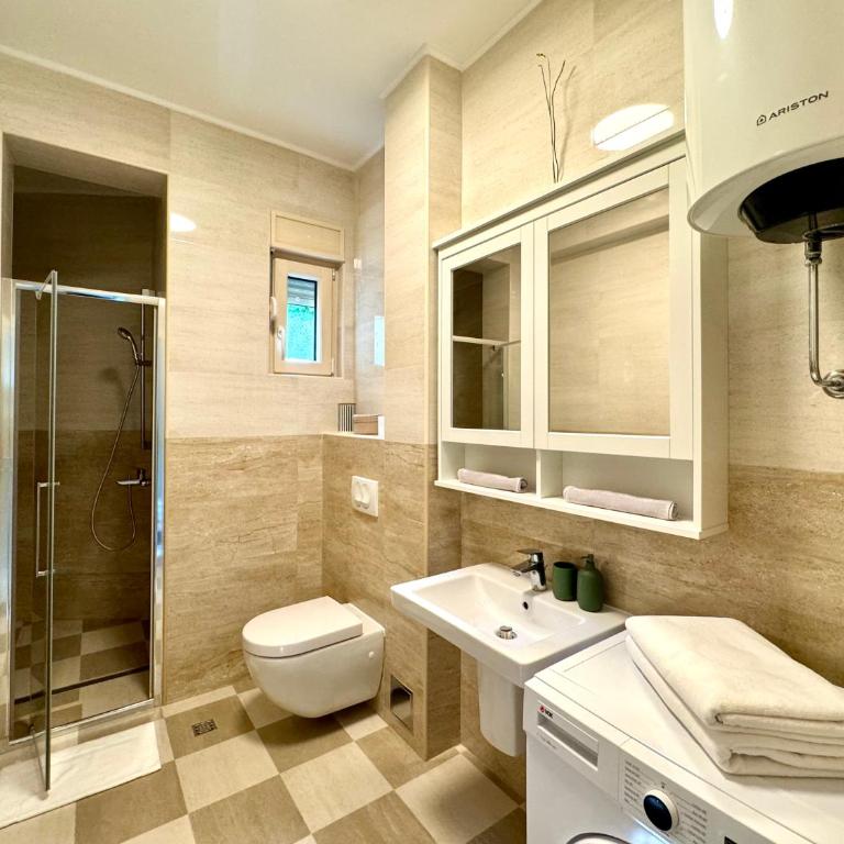 Olea Apartments Orahovac - One-Bedroom Apartment with Balcony and Sea View - 19