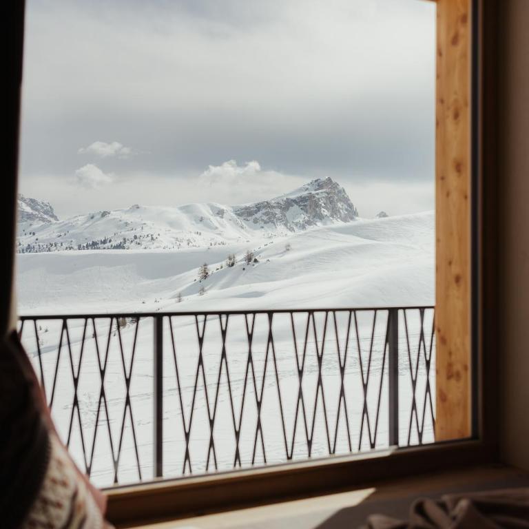 Rifugio Alpino Pralongià - Doppelzimmer mit Bergblick - 1