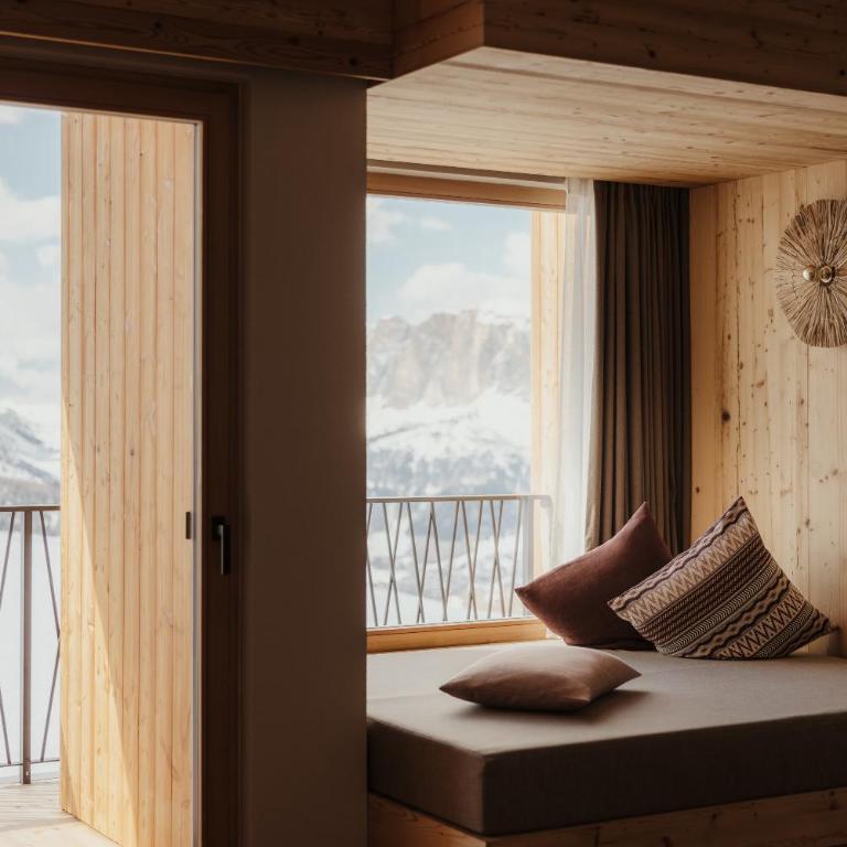 Rifugio Alpino Pralongià - Doppelzimmer mit Bergblick - 3