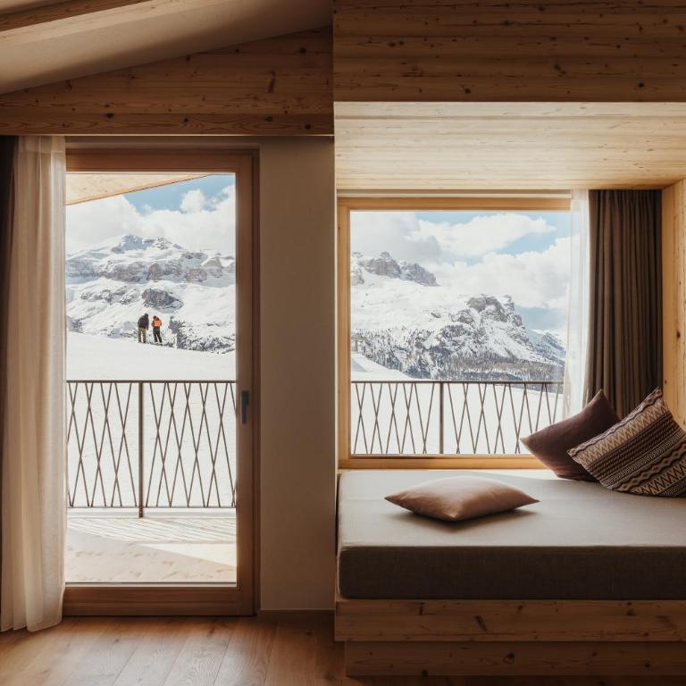 Rifugio Alpino Pralongià - Doppelzimmer mit Bergblick - 7