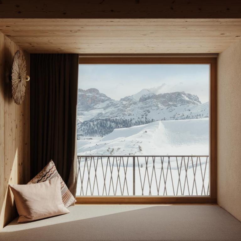 Rifugio Alpino Pralongià - Familienzimmer mit Bergblick - 10