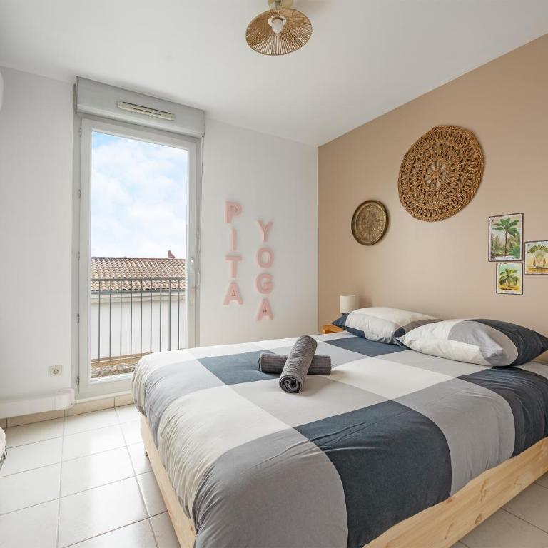 Le Surf : Triplex (T4) parking, rooftop et clim - Appartamento con 3 Camere da Letto - 7