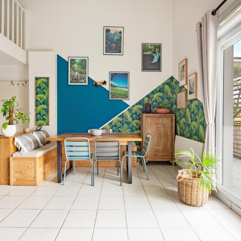 Le Surf : Triplex (T4) parking, rooftop et clim - Appartamento con 3 Camere da Letto - 26