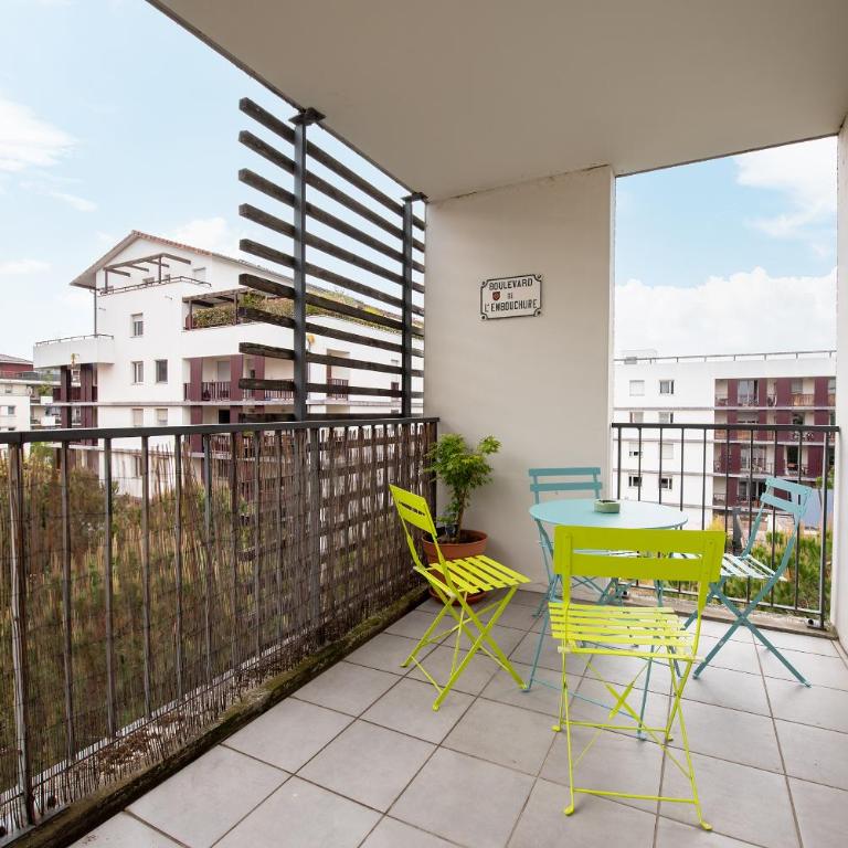 Le Surf : Triplex (T4) parking, rooftop et clim - Appartamento con 3 Camere da Letto - 12