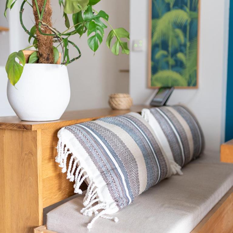 Le Surf : Triplex (T4) parking, rooftop et clim - Appartamento con 3 Camere da Letto - 3