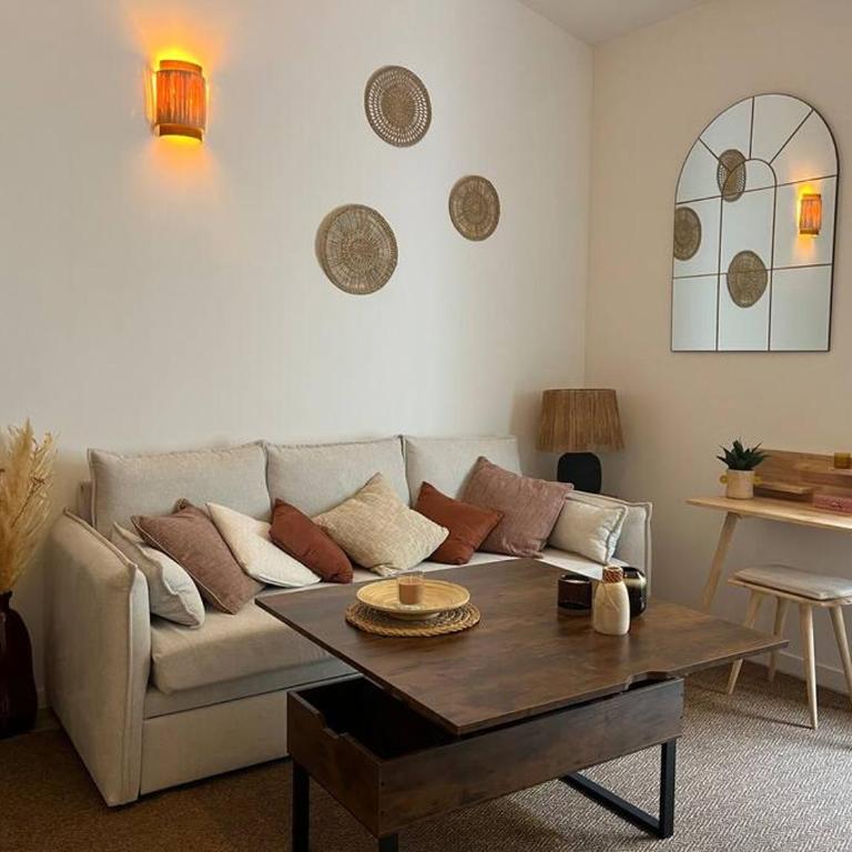 Duplex chaleureux et élégant à deux pas de la mer - Appartement 1 Chambre - 12