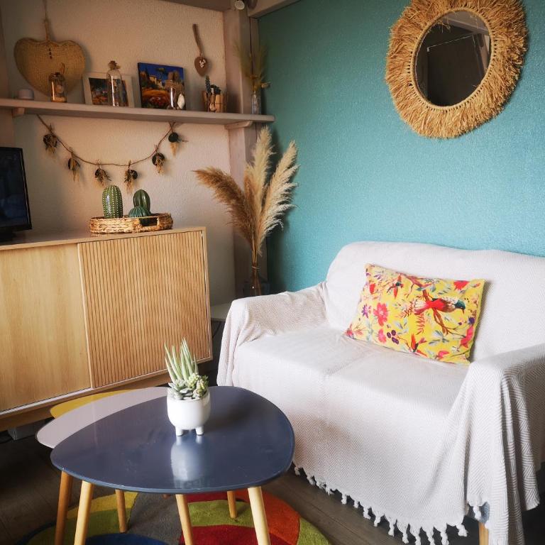 T2 résidence piscine et direct plage - Apartment mit 2 Schlafzimmern - 22