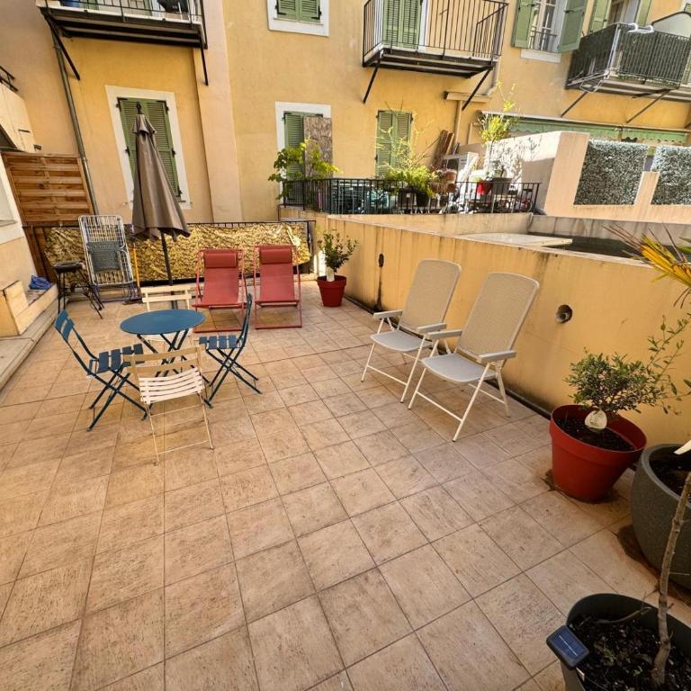Grimaldi Central AC 2 terraces Wifi 5mins SEA - Appartement 1 Chambre - 4