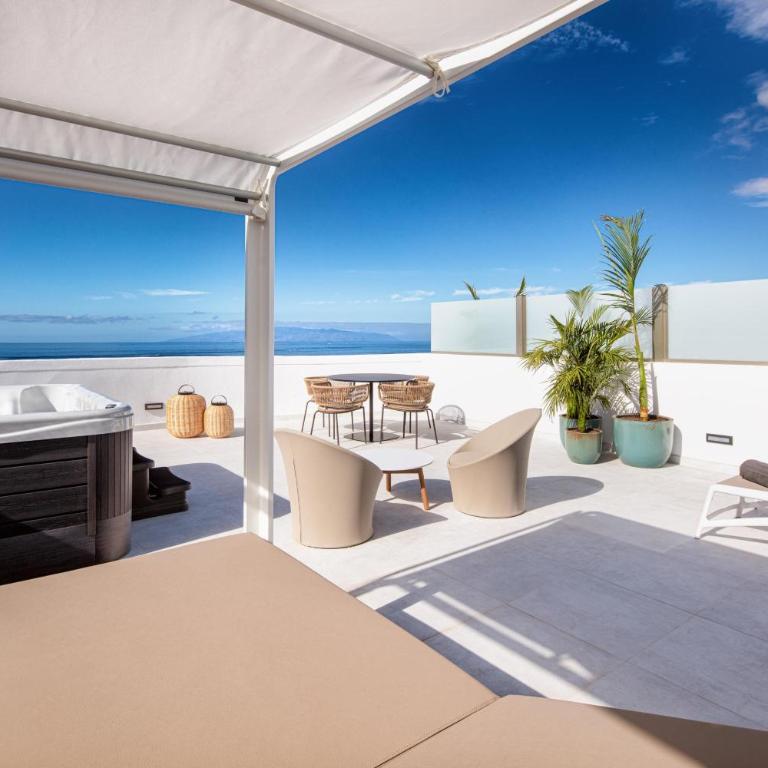 Princess Inspire Tenerife - Adults Only - Suite con vistas al mar o a la piscina, terraza, cama balinesa y jacuzzi - 3