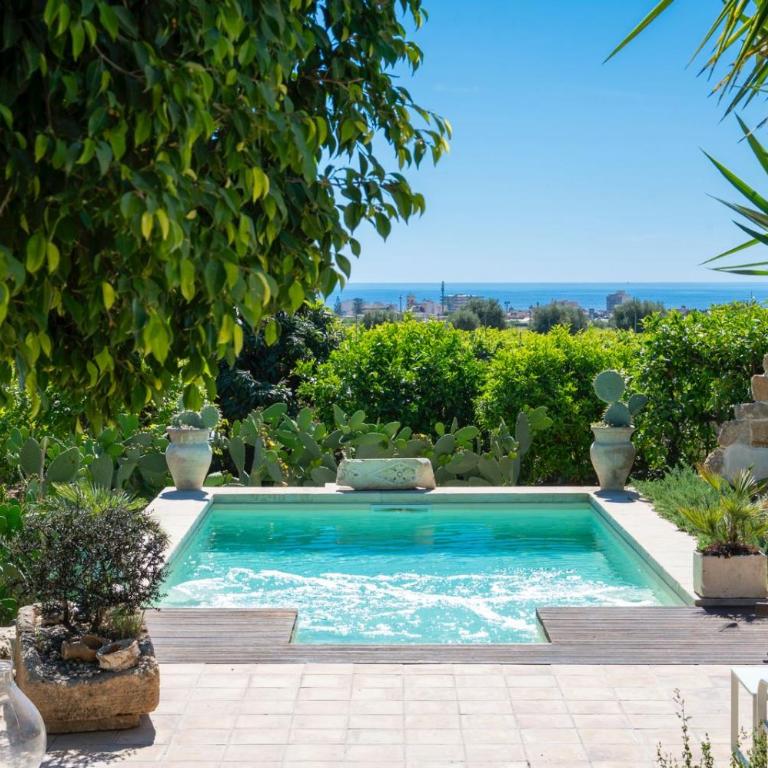 La Virgy per Noto with share swimming pool with wonderful sea view - Casa con 1 Camera da Letto - 1