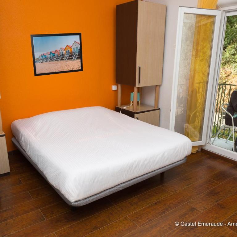 Appart'Hotel-Restaurant Castel Emeraude - Studio Double Confort avec Balcon - 5