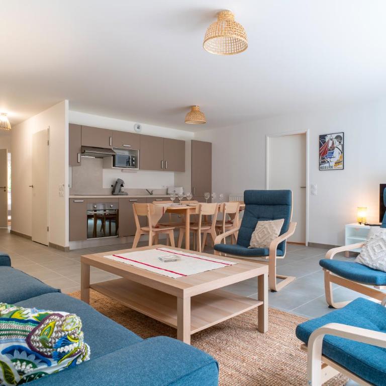 Trévarec au Cabellou - Appartement jardin sur la plage - Apartment mit 3 Schlafzimmern - 6