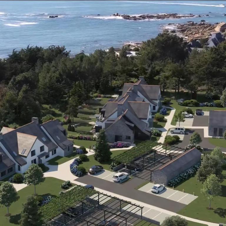Trévarec au Cabellou - Appartement jardin sur la plage - Apartment mit 3 Schlafzimmern - 17