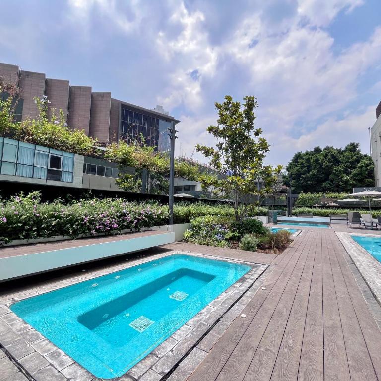 Mi Zona Lodging San Ángel - One-Bedroom Apartment with City View - 14
