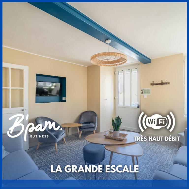 La Grande Escale - Hyper Centre - Parking gratuit - Maison 4 Chambres - 1