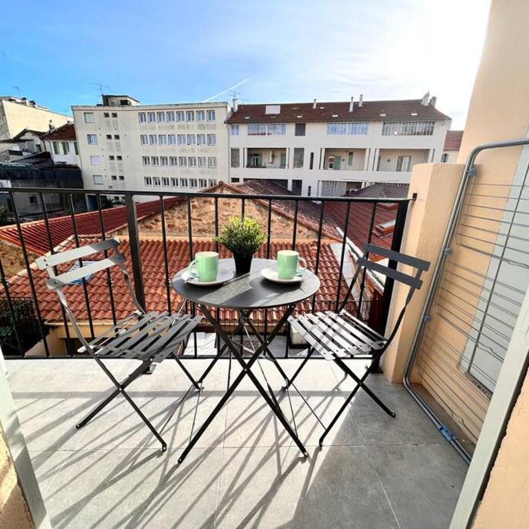 Jaya- 4/6 pers-Standing neuf Hyper centre Terrasse - Apartment mit 2 Schlafzimmern - 8
