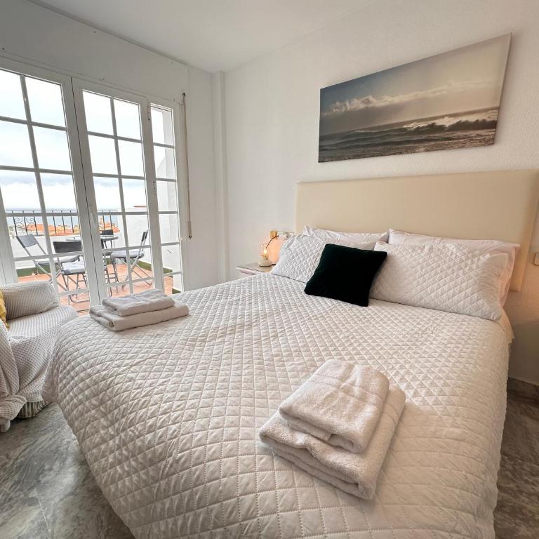Nuestro Atico con vistas al Mar Terraza, Piscina y Parking - Apartamento de 1 dormitorio con balcón y vistas al mar - 13