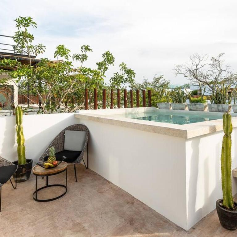 Chic Townhouse With Private Pool And Rooftop View - Casa de 4 dormitorios - 28