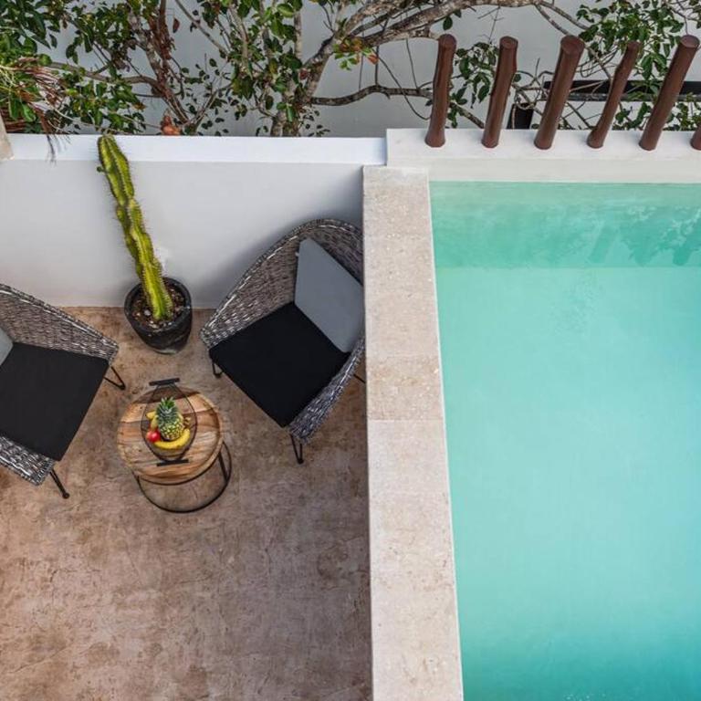 Chic Townhouse With Private Pool And Rooftop View - Casa de 4 dormitorios - 31