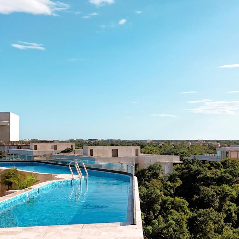Akua 17 Tulum 2BR Rooftop Pool & Gym - Two-Bedroom Apartment - 46