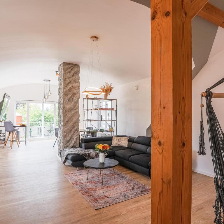 DreamStay Augsburg Traum Penthouse Göggingen - One-Bedroom Apartment - 31