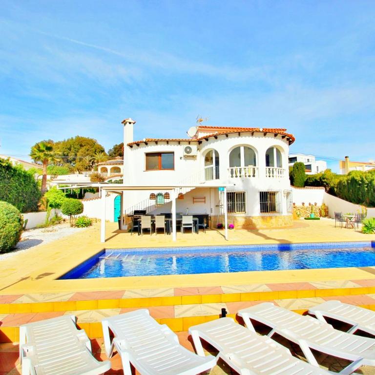 Aaron - holiday home with stunning views and private pool in Calpe - Villa - 26