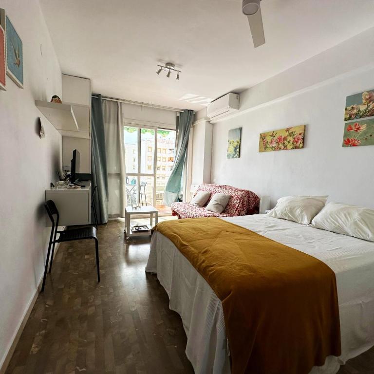 HAC - Terraza con vistas al mar, Wifi, centro a 200 metros, playa a 600 metros - Estudio con vistas al mar - 12
