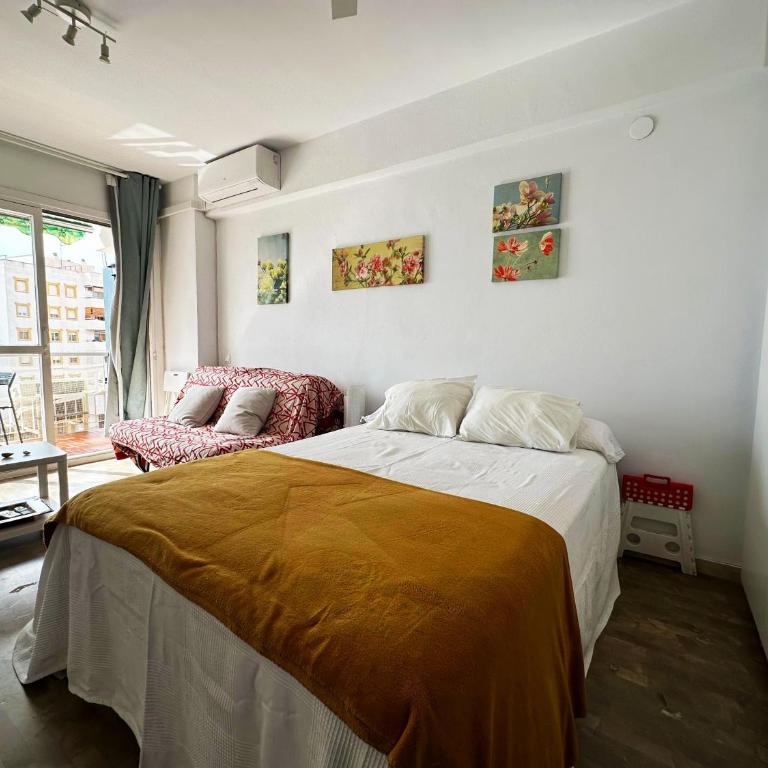HAC - Terraza con vistas al mar, Wifi, centro a 200 metros, playa a 600 metros - Estudio con vistas al mar - 6