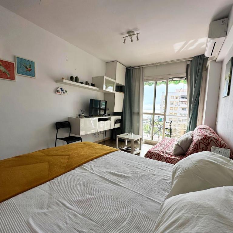 HAC - Terraza con vistas al mar, Wifi, centro a 200 metros, playa a 600 metros - Estudio con vistas al mar - 17