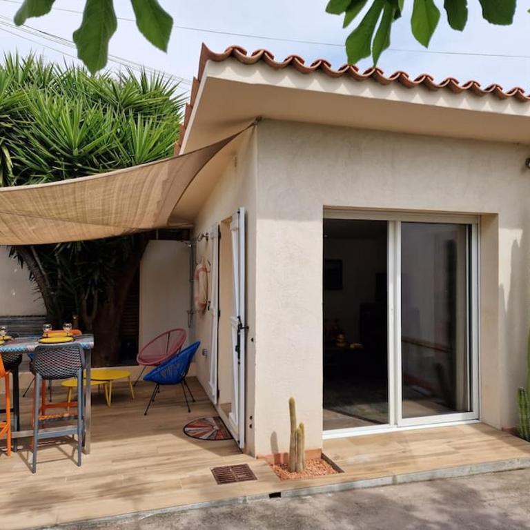 Appartement 2 Pièces proche mer calme dans villa - Apartment mit 1 Schlafzimmer - 16