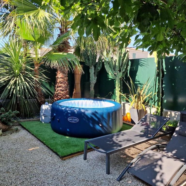 Appartement 2 Pièces proche mer calme dans villa - Apartment mit 1 Schlafzimmer - 18