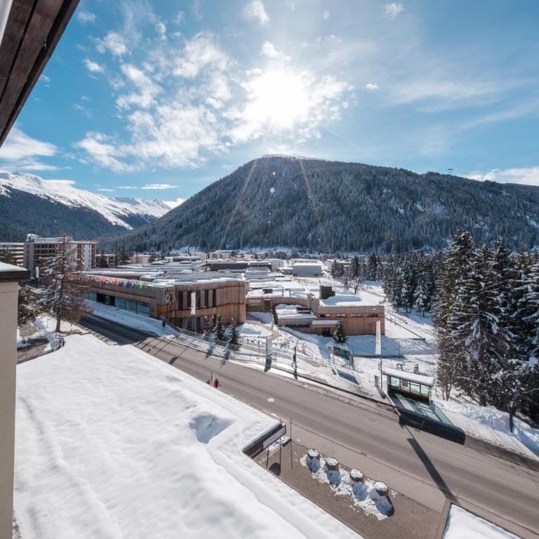Heart of Davos apartments - Apartment mit 2 Schlafzimmern und Bergblick - 5