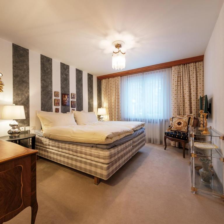 Heart of Davos apartments - Apartment mit 2 Schlafzimmern und Bergblick - 12
