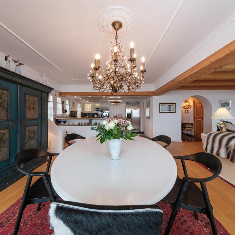 Heart of Davos apartments - Apartment mit 2 Schlafzimmern und Bergblick - 18
