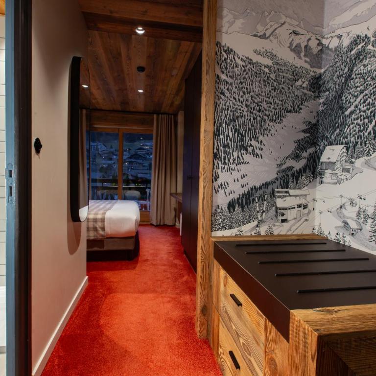 Hôtel Névé - Chambre Double ou Lits Jumeaux Deluxe avec Balcon - 6