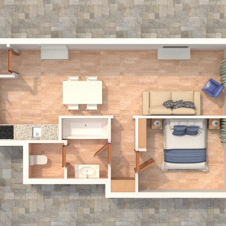 Apartamentos Magic Atrium Plaza - Apartamento de 1 dormitorio (2 adultos) - 9