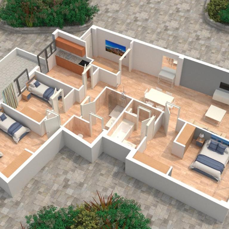 Apartamentos Magic Atrium Plaza - Apartamento de 3 dormitorios (5 adultos) - 23