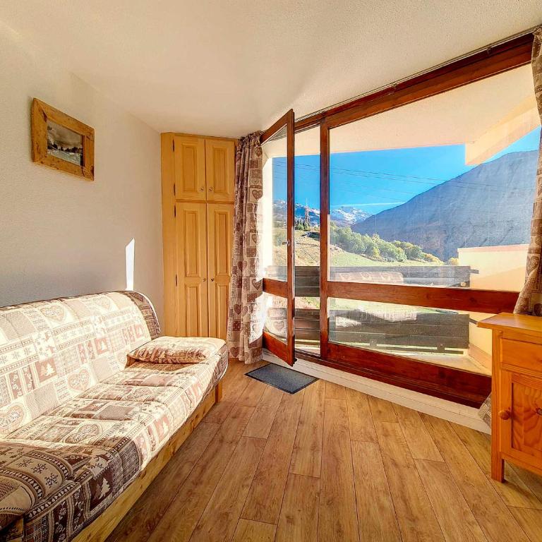 Studio Lumineux au Pied des Pistes avec Balcon – 3 Pers. - FR-1-344-1056 - Estudio - 3