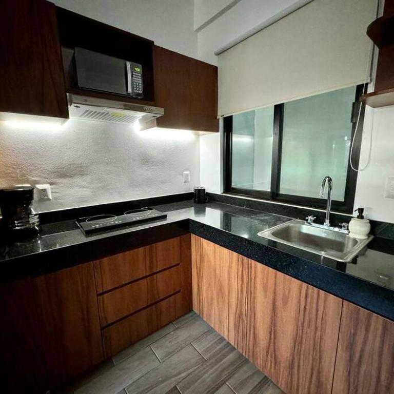 Estudio cerca de la playa y Alberca vista al mar - Apartamento de 1 dormitorio - 3