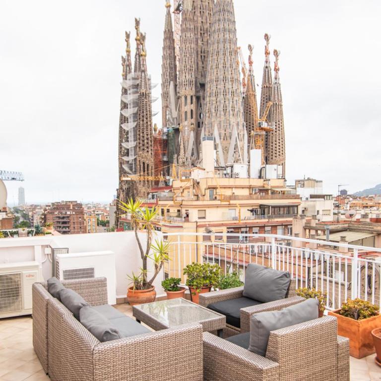 A1mar1023 Breathtaking rooftop in Sagrada Familia - Deluxe Apartment - 43