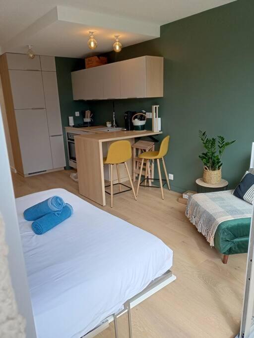 Ty Jolie Super Grand Studio avec Parking et Terrasse - Appartement 1 Chambre - 4