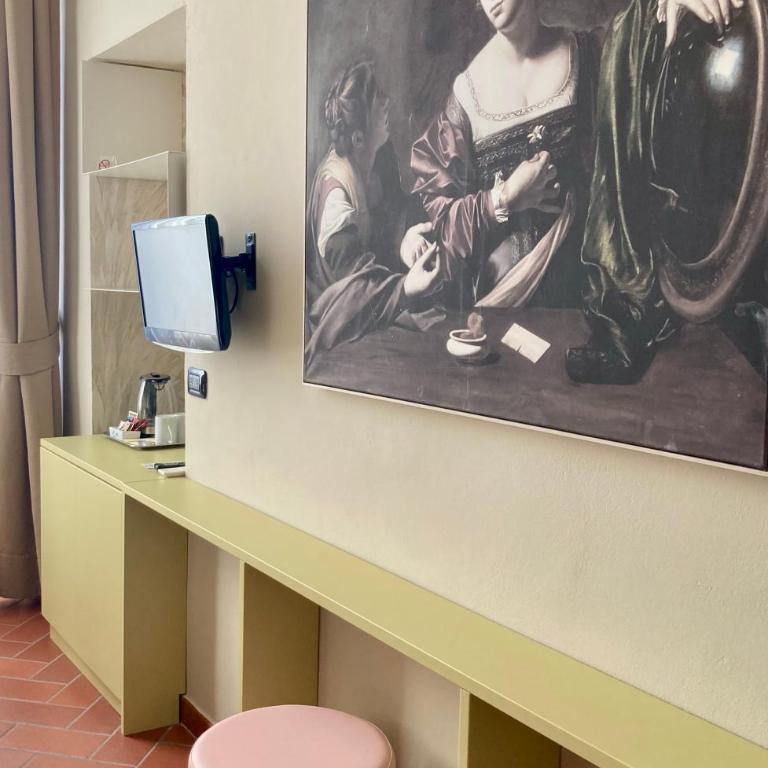 Hotel Caravaggio - Camera Matrimoniale/Doppia con Letti Singoli - 9