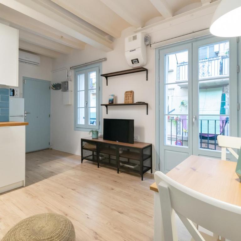 Amazing flat in Barceloneta with private terrace 2-2 - One-Bedroom Apartment - 1