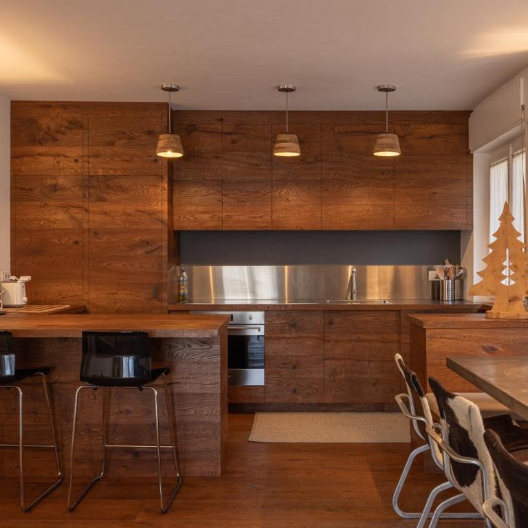 Casa Bucaneve, con terrazza panoramica sulle Dolomiti - Appartamento con 2 Camere da Letto e Terrazza - 1