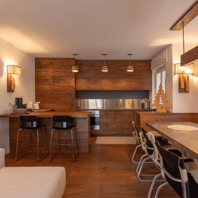 Casa Bucaneve, con terrazza panoramica sulle Dolomiti - Appartamento con 2 Camere da Letto e Terrazza - 10
